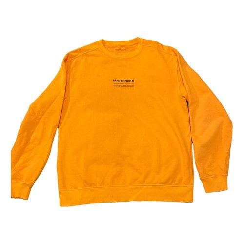 Pre-owned Maharishi Sweatshirt In Orange