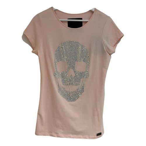Pre-owned Philipp Plein T-shirt In Pink