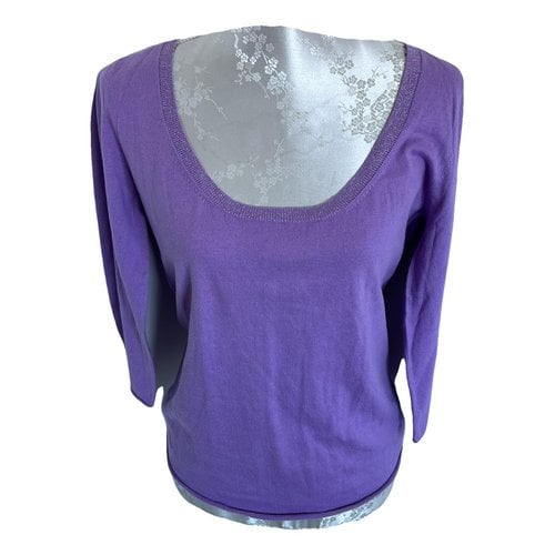Pre-owned Zadig & Voltaire Spring Summer 2019 Jumper In Purple