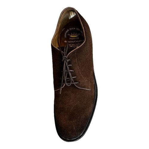 Pre-owned Officine Creative Lace Ups In Brown