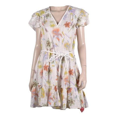 Pre-owned Tanya Taylor Mini Dress In Multicolour