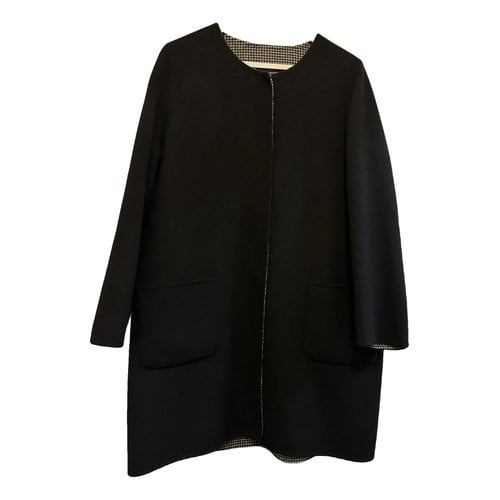 Pre-owned Gerard Darel Wool Jacket In Black