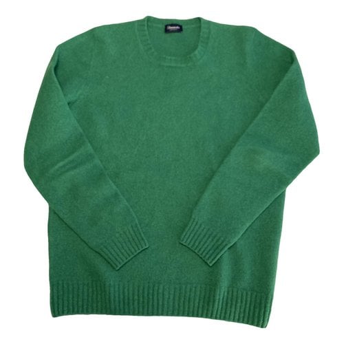 Pre-owned Drumohr Wool Pull In Green