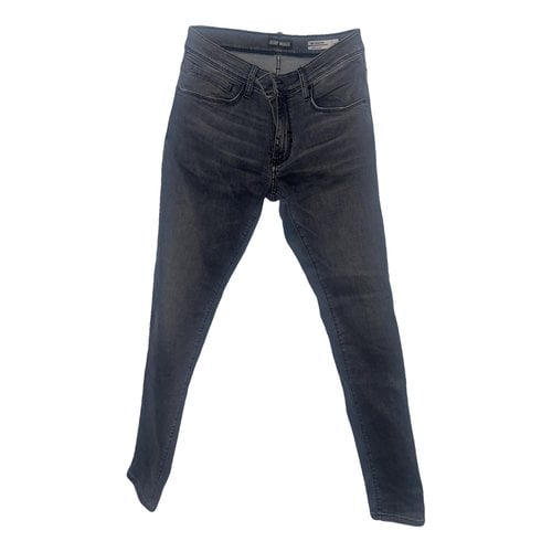 Pre-owned Antony Morato Slim Pants In Grey