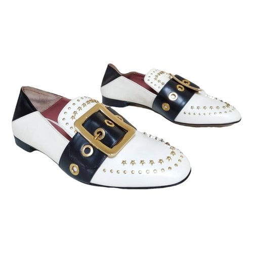 Pre-owned Bally Leather Flats In Multicolour