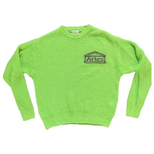 Pre-owned Aries Knitwear In Green