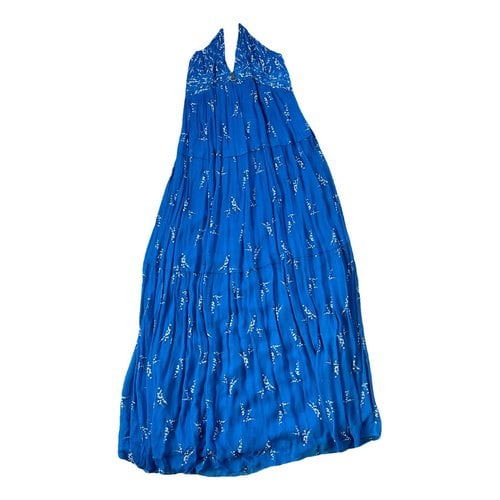 Pre-owned Ba&sh Maxi Dress In Blue