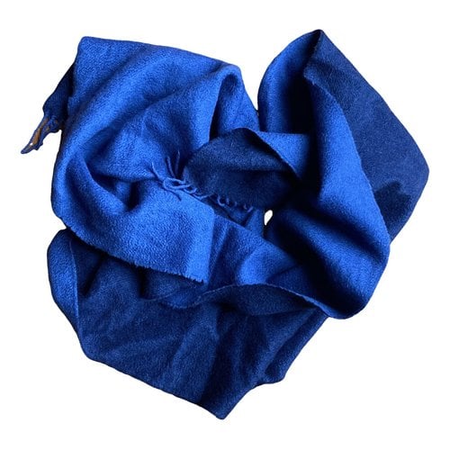 Pre-owned Arte Cashmere Scarf In Blue