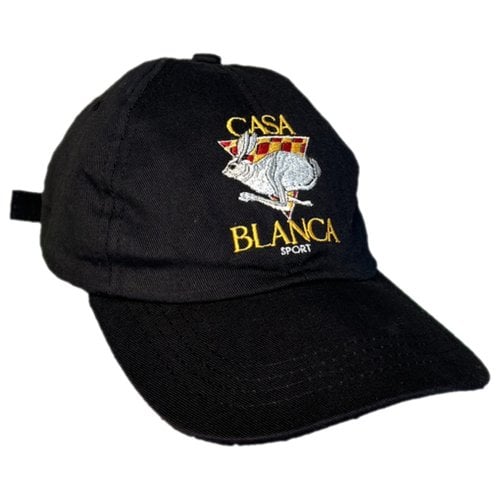 Pre-owned Casablanca Hat In Black