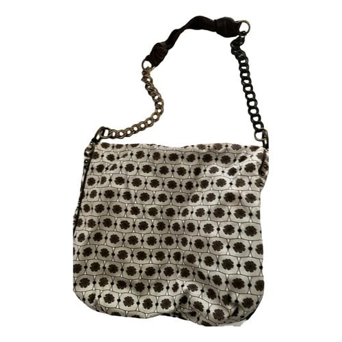 Pre-owned Maliparmi Cloth Handbag In Brown