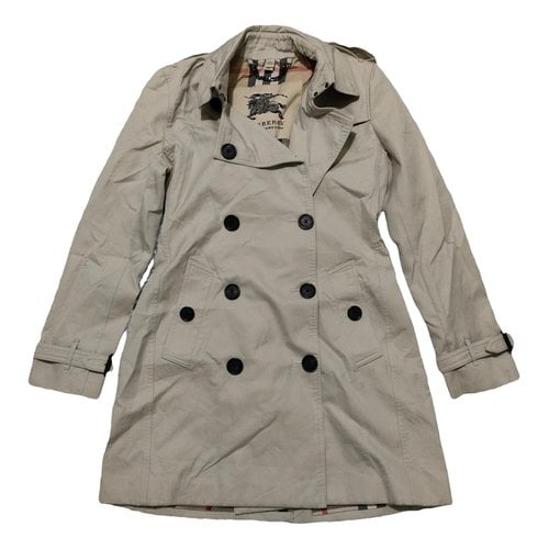Pre-owned Burberry Kensington Trench Coat In Other