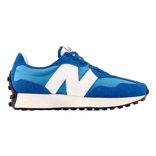 Pre-owned New Balance 327 Low Trainers In Blue
