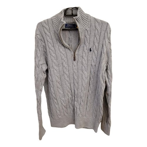 Pre-owned Polo Ralph Lauren Knitwear & Sweatshirt In Grey
