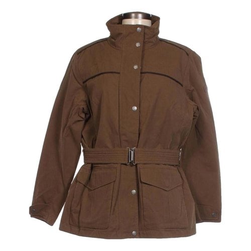 Pre-owned Aigle Coat In Brown