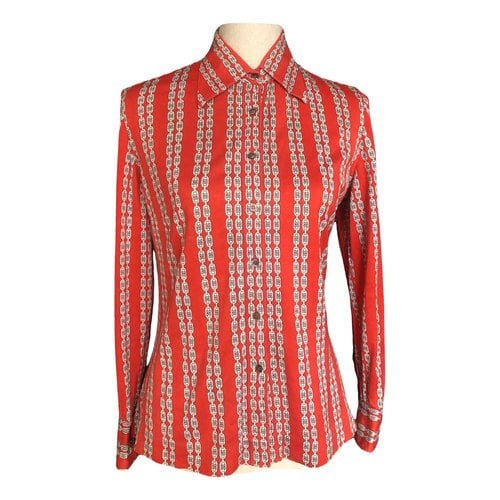 Pre-owned Celine Shirt In Red