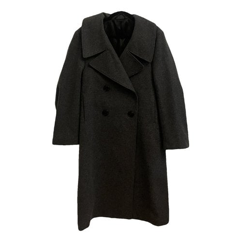 Pre-owned Lemaire Wool Parka In Anthracite
