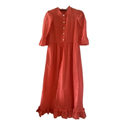 Pre-owned Batsheva Mid-length Dress In Pink