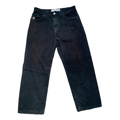 Pre-owned Polar Skate Co Trousers In Black