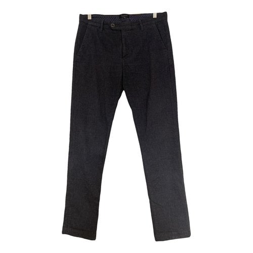 Pre-owned Ted Baker Trousers In Anthracite