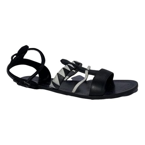 Pre-owned Proenza Schouler Leather Sandal In Multicolour