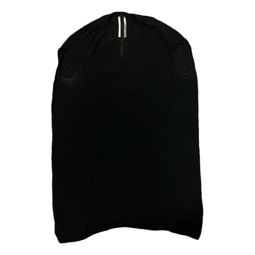 Pre-owned Rick Owens Tunic In Black