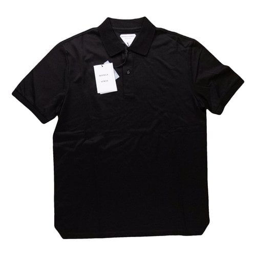 Pre-owned Bottega Veneta Polo Shirt In Black