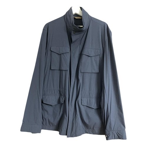 Pre-owned Massimo Dutti Jacket In Blue