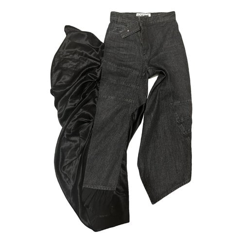 Pre-owned Loewe Jeans In Anthracite