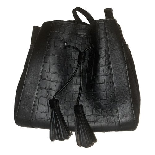 Pre-owned Mulberry Millie Leather Tote In Black