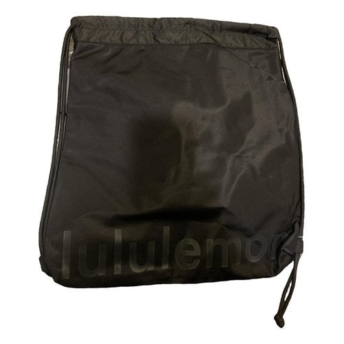 Pre-owned Lululemon Small Bag In Black