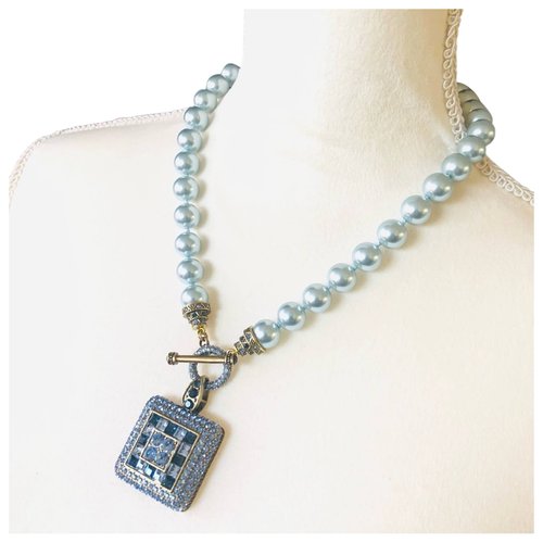 Pre-owned Heidi Daus Necklace In Blue