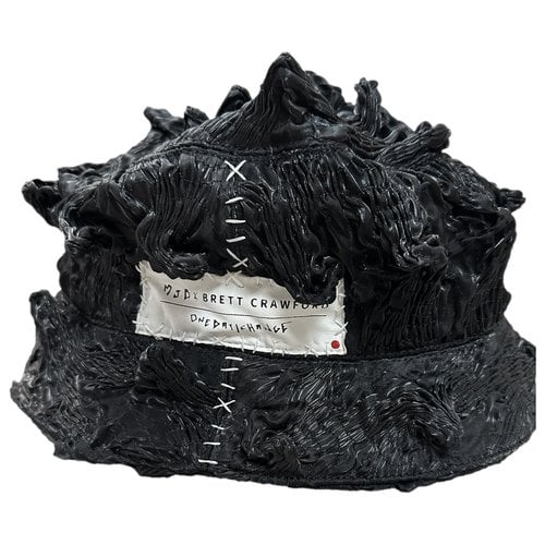 Pre-owned Mjb Marc Jacques Burton Hat In Black