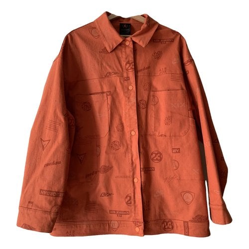 Pre-owned Jordan Jacket In Orange