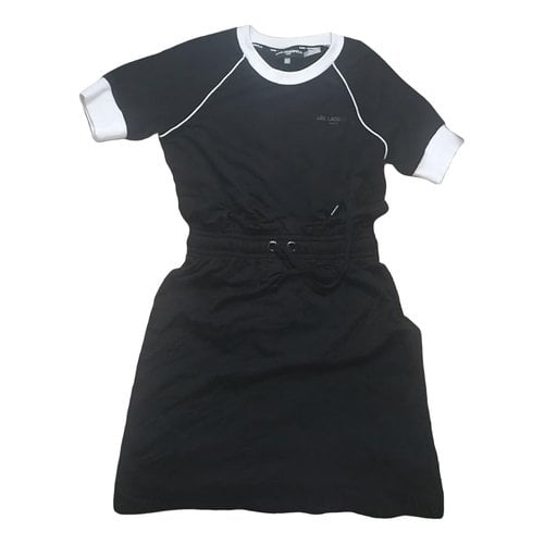 Pre-owned Karl Lagerfeld Mini Dress In Black