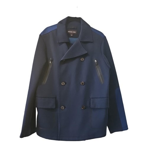 Pre-owned Michael Kors Jacket In Blue