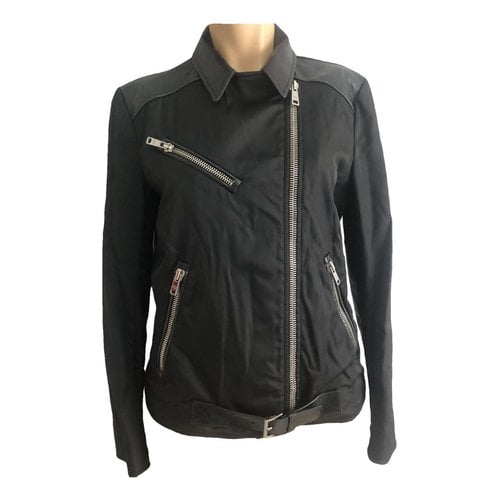 Pre-owned Prada Leather Coat In Other