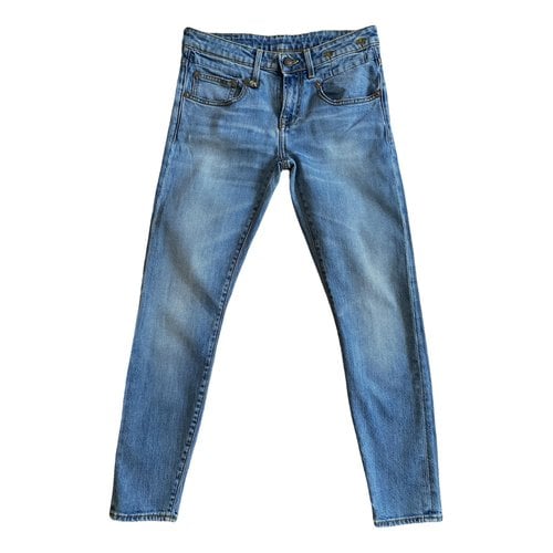 Pre-owned R13 Jeans In Blue