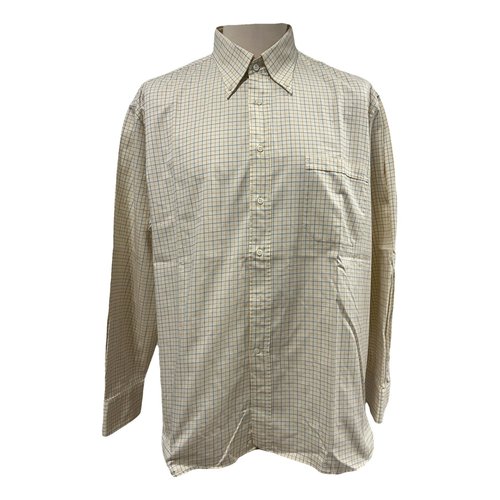 Pre-owned Canali Shirt In Yellow