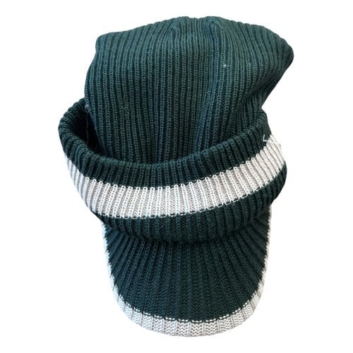 Pre-owned Band Of Outsiders Wool Hat In Green