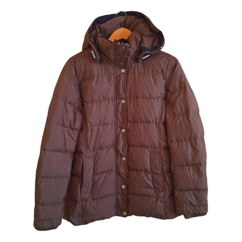 Pre-owned Tommy Hilfiger Jacket In Brown