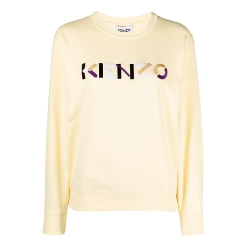 Pre-owned Kenzo Top In Yellow