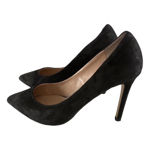 Pre-owned Tony Bianco Leather Heels In Black