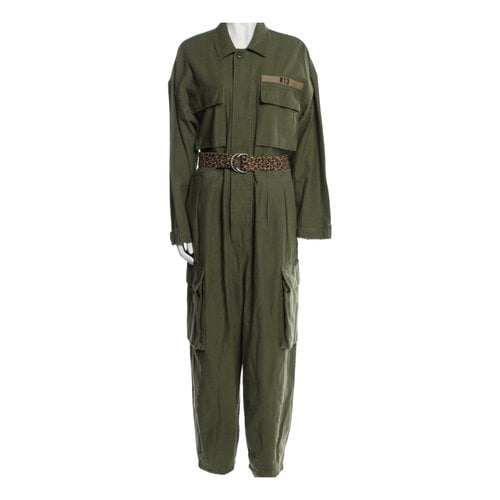 Pre-owned R13 Jumpsuit In Green
