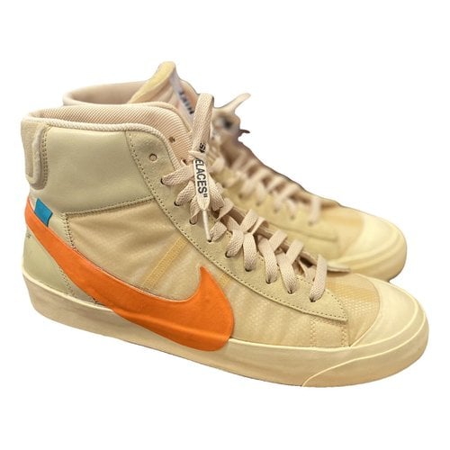 NIKE BLAZER MID CLOTH HIGH TRAINERS