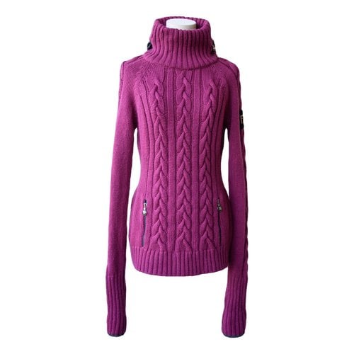 Pre-owned Fendi Wool Jumper In Purple