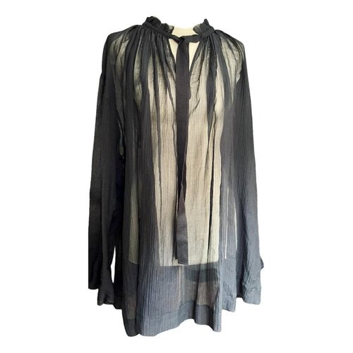 Pre-owned See By Chloé Silk Shirt In Black