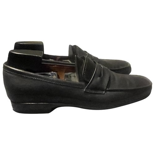 Pre-owned Jm Weston Leather Flats In Other