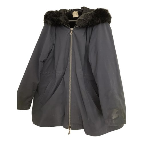 Pre-owned Weill Parka In Navy