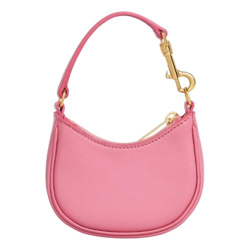 Pre-owned Celine Ava Leather Mini Bag In Pink