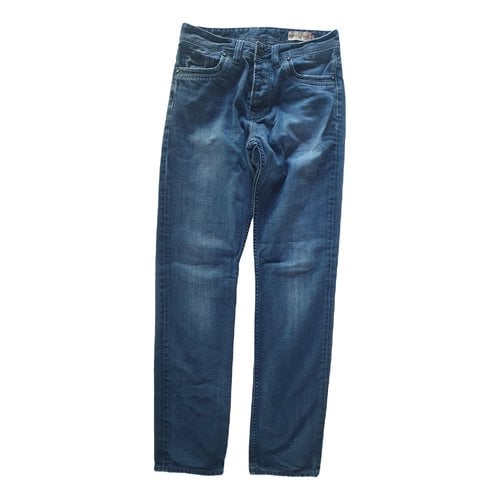 Pre-owned Kaporal Straight Jeans In Blue